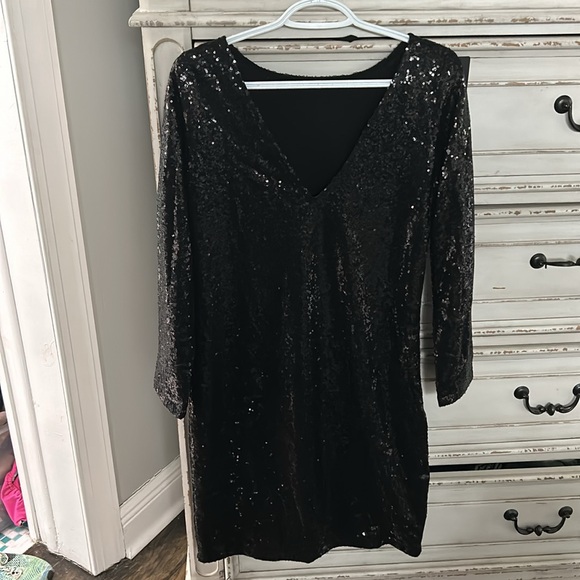 Vision for Innovation - sequin dress - black - Picture 2 of 4